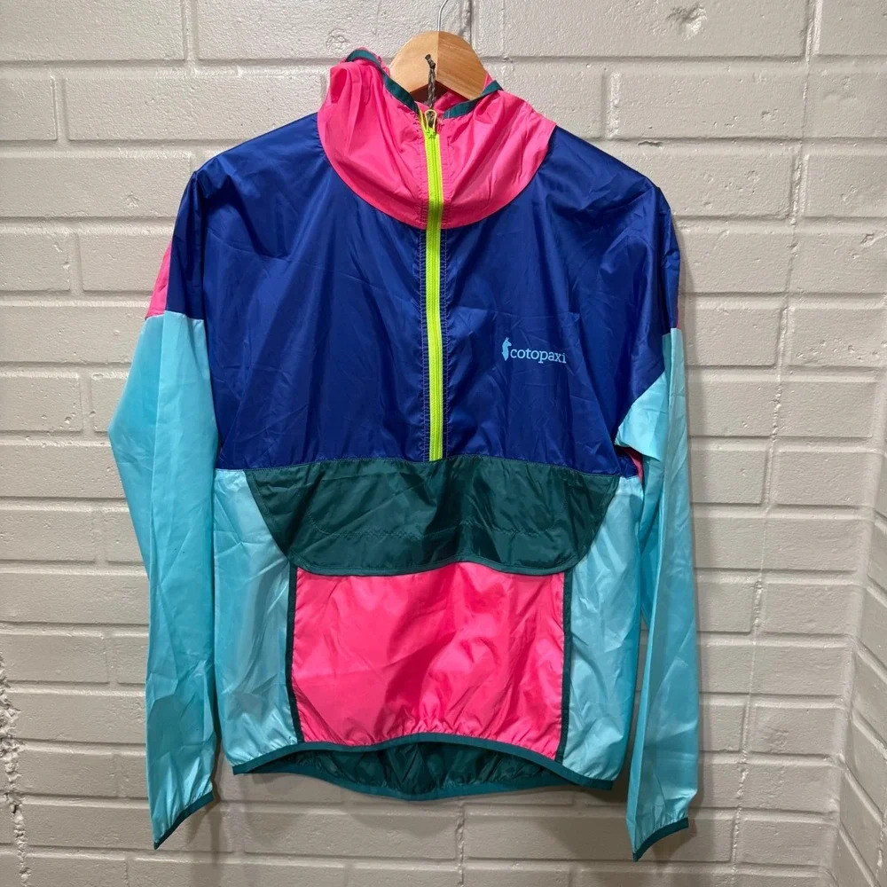 Cotopaxi Teca Half Zip Windbreaker Colorblock NWT Packable Women XS Lightweight - Picture 5 of 16